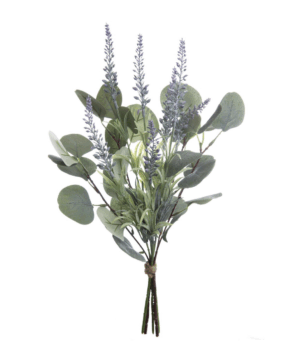 World Market Faux Lavender And Eucalyptus Bunch